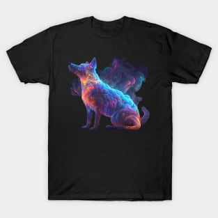 Dog in Space with unique Design T-Shirt